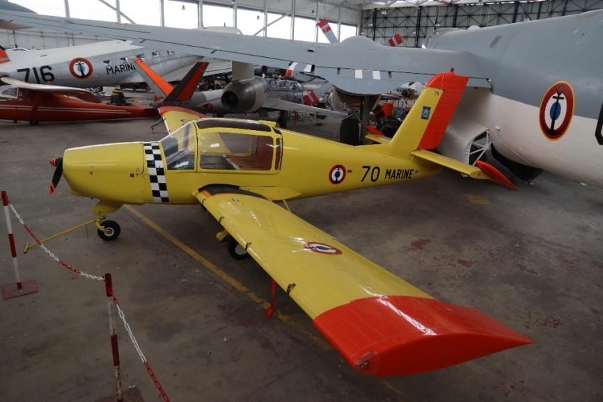 Otras de la últimas novedades del museo es este Socata MS-880B “Rallye”.