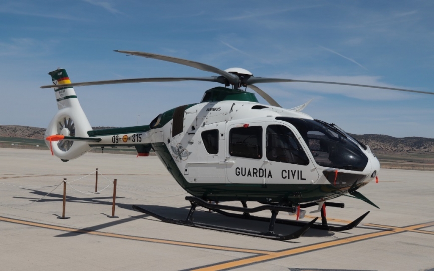 El primero de los H135 entregados por Airbus Helicopters, hecho que se produzco oficialmente en octubre de 2022.