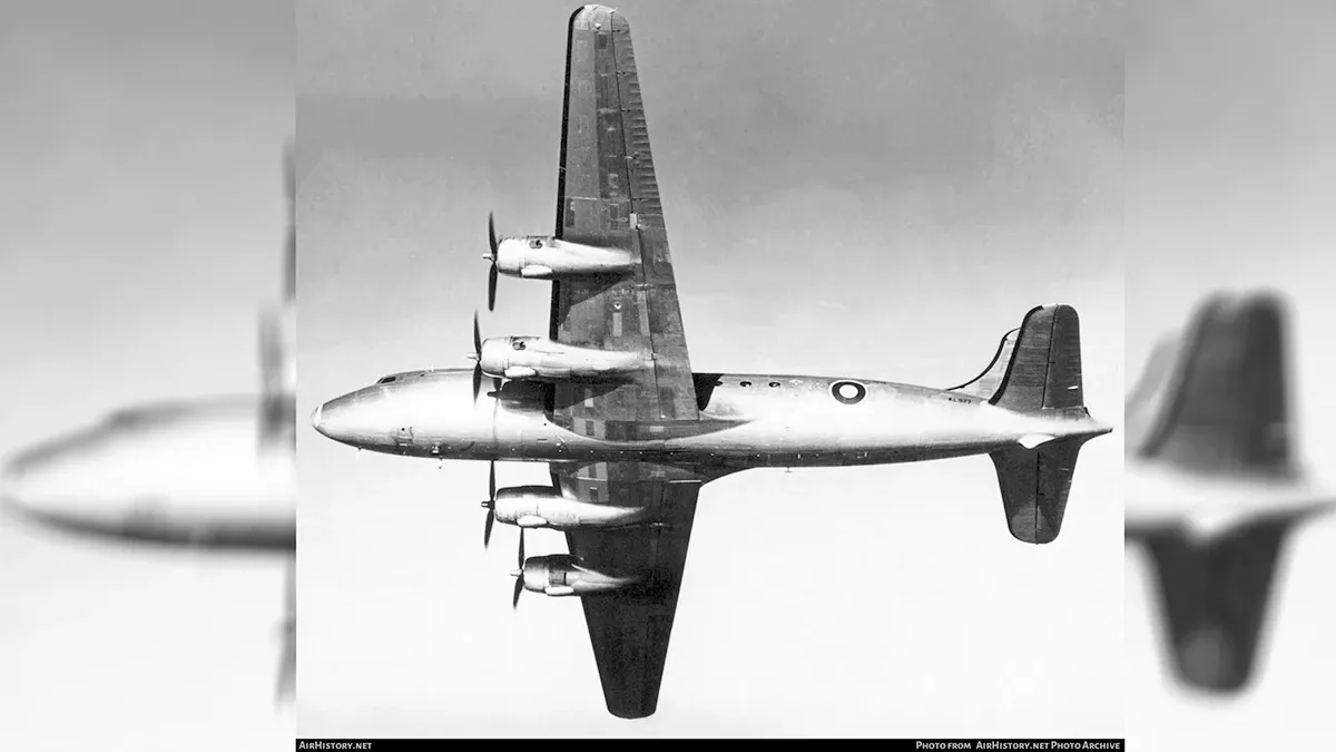Douglas C-54D, DC-4. 