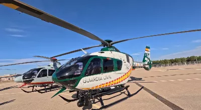 Foto de archivo de un helicptero de la Guardia Civil. Foto: Diego Gmez