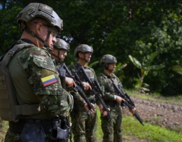 Equipo de asalto del Comando Conjunto de Operaciones Especiales de Colombia. (Foto: PNP)