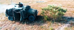 Lanzamiento de un misil Spike desde un VAMTAC ST5 de la Legin. (foto: Ejrcito de Tierra)