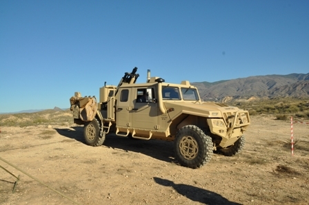 La Brigada de La Legión prueba la nueva generación del mortero embarcado EIMOS en Almería La Brigada de La Legión prueba la nueva generación del mortero embarcado EIMOS en Almería